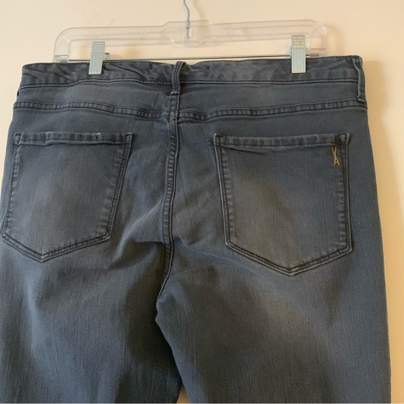 VINTAGE AMERICA. Wonderland Skinny Ankle. Faded blue washed jeans. Size … - Picture 5 of 12